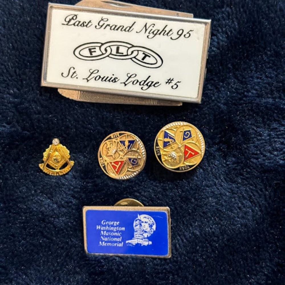 Masonic Items and Lapel pins